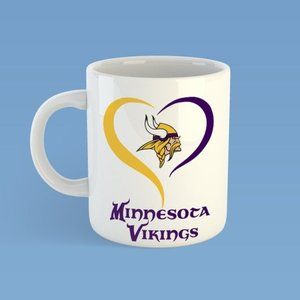 NFL Heart Favorite NFL Football Team Sport Mug of Your Favorite Team
